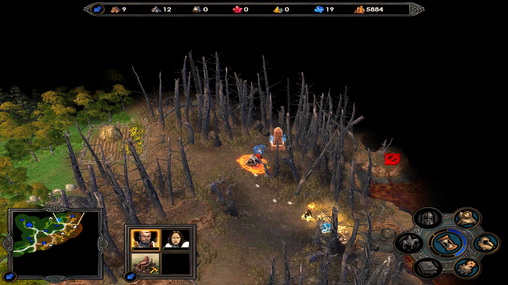 Pantallazo de Heroes of Might and Magic V para PC